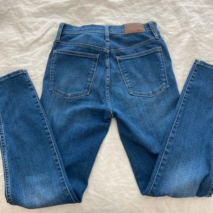 Madewell high rise skinny jeans